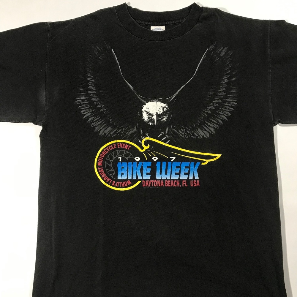 Vintage 1997 Daytona Beach Bike Week T Shirt